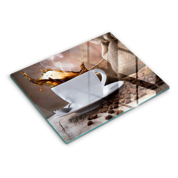 Kryt na plynový sporák Šálka a kávové zrná