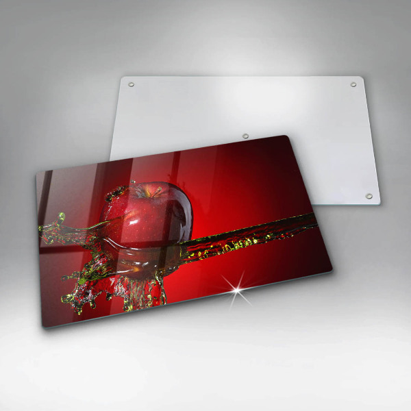 Kryt na plynový sporák Jablkové ovocie vo vode