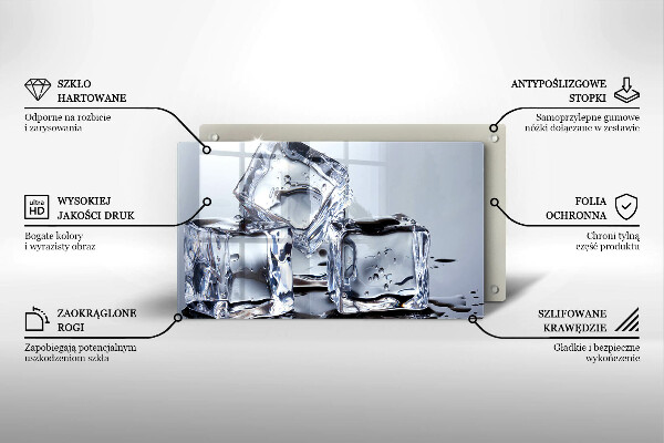 Kryt na plynový sporák Kocky ľadu