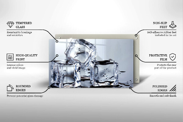 Kryt na plynový sporák Kocky ľadu