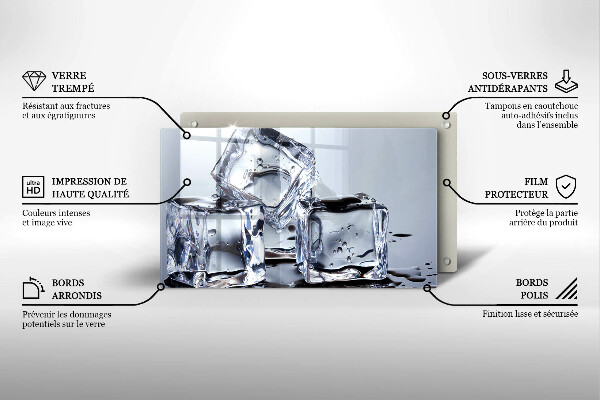 Kryt na plynový sporák Kocky ľadu