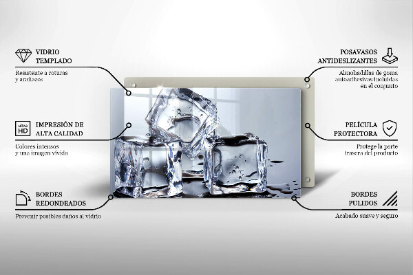 Kryt na plynový sporák Kocky ľadu