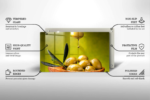 Kryt na plynový sporák Chutné olivy