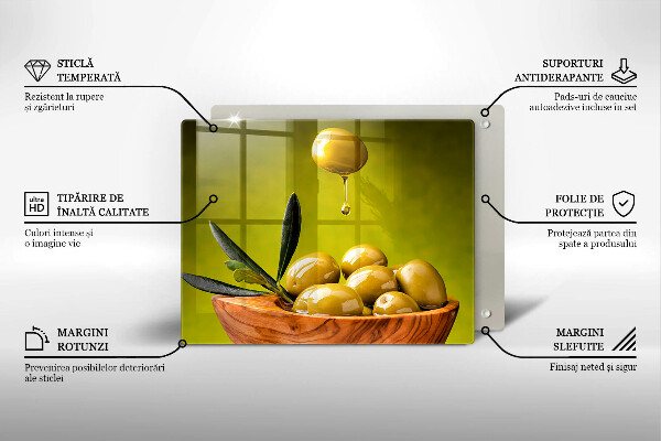 Kryt na plynový sporák Chutné olivy