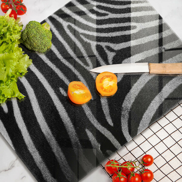 Krycia doska na sklokeramickú varnú dosku Zebrové pruhy