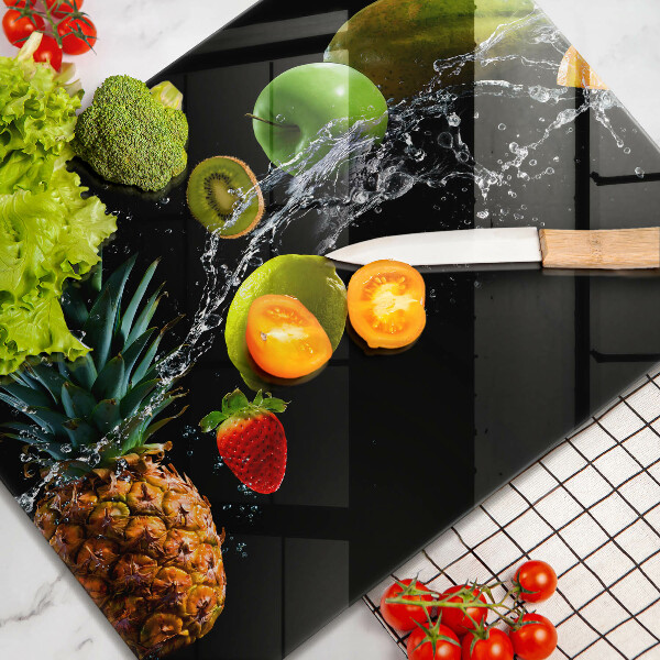 Kryt na plynový sporák Ovocie vo vode