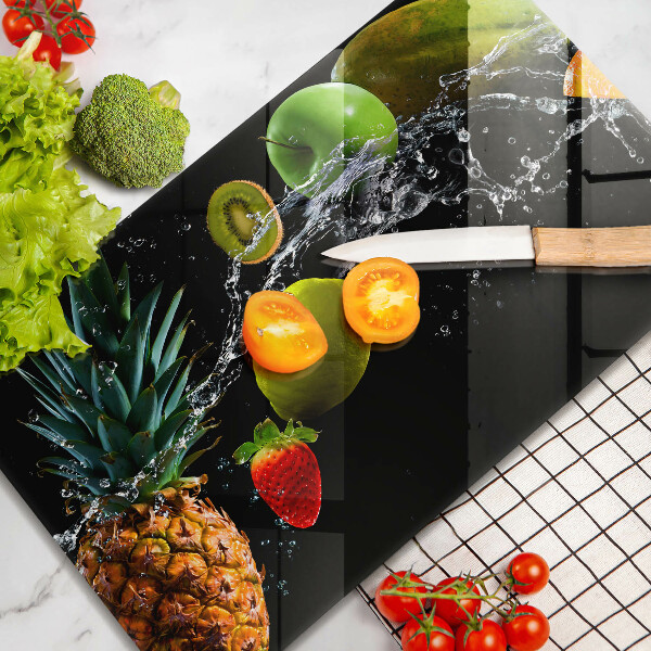 Kryt na plynový sporák Ovocie vo vode