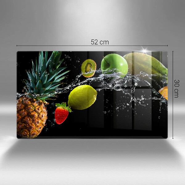 Kryt na plynový sporák Ovocie vo vode