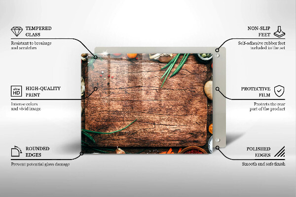 Krycia doska na sklokeramickú varnú dosku Drevená kuchynská doska