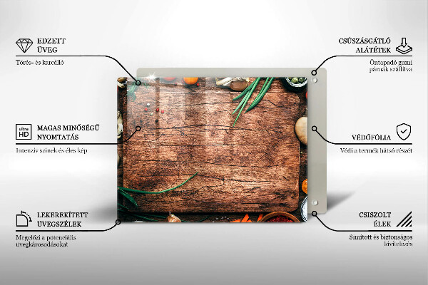 Krycia doska na sklokeramickú varnú dosku Drevená kuchynská doska
