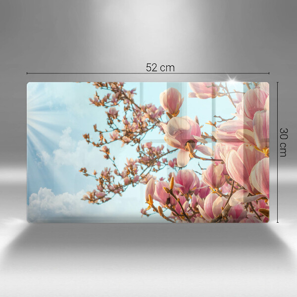 Kryt na plynový sporák Ružové kvety strom