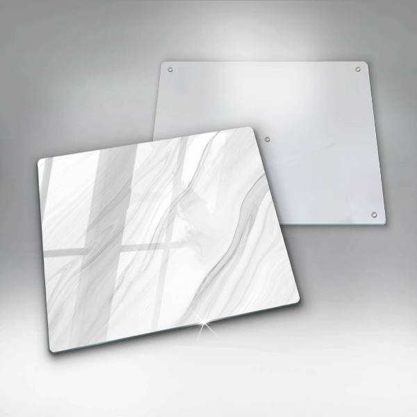 Kalené sklo za sporák Jemný mramor