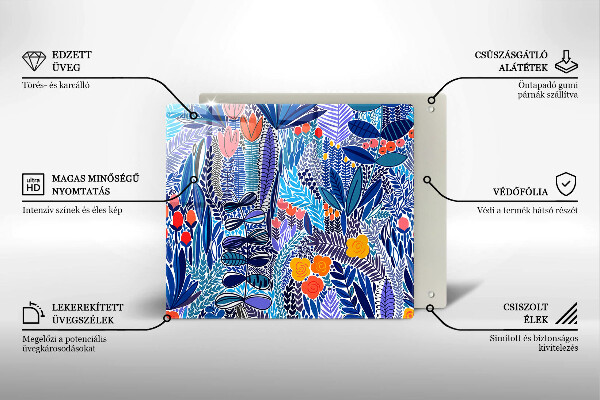 Sklo za varnú dosku Maľovaná lúka