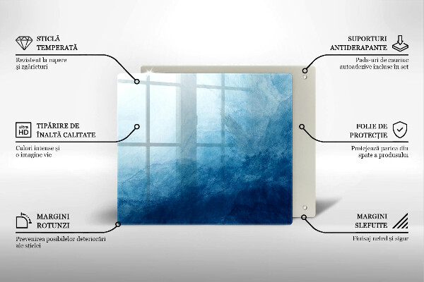 Kalené sklo za sporák abstraktné pozadie