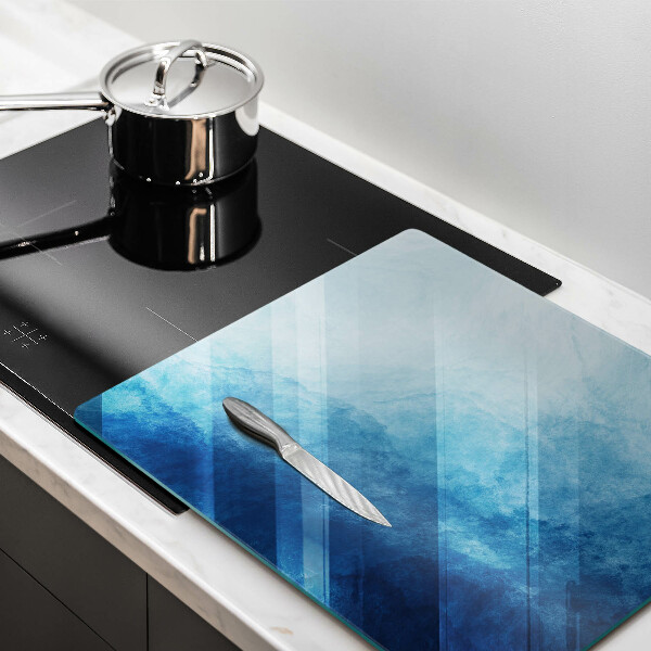 Kalené sklo za sporák abstraktné pozadie