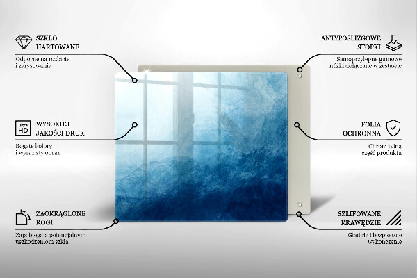 Kalené sklo za sporák abstraktné pozadie