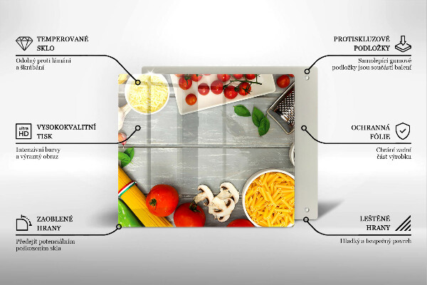 Sklo za varnú dosku Kuchynské jedlo