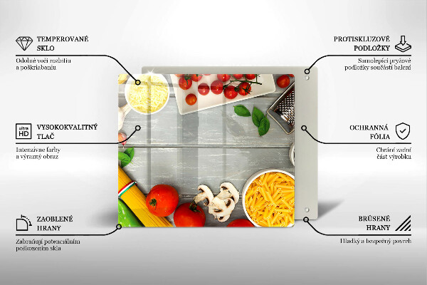 Sklo za varnú dosku Kuchynské jedlo