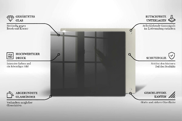 Krycia doska na sporák Šedá farba