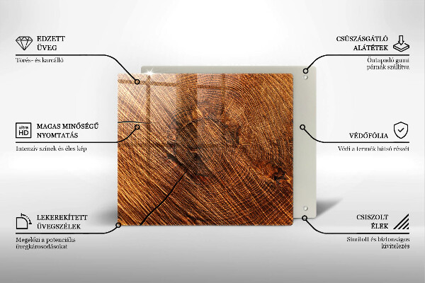 Sklo za varnú dosku Drevená konštrukcia