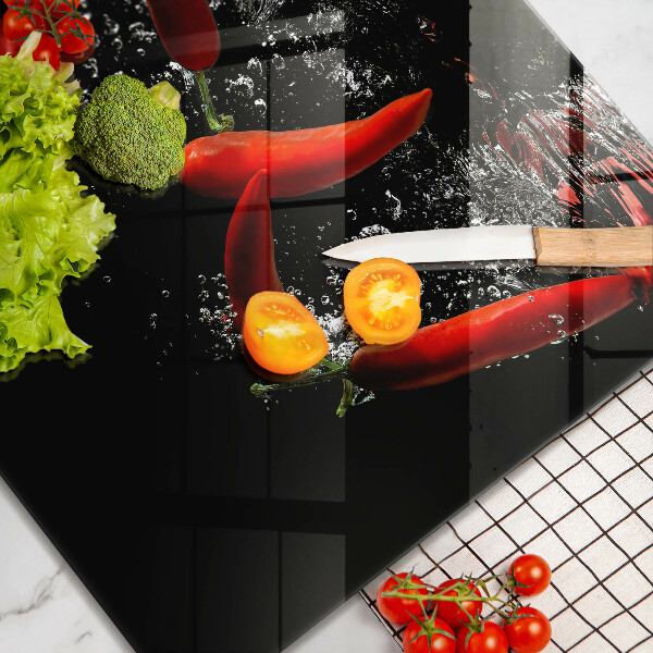 Kryt na indukčnú dosku Chilli papričky vo vode