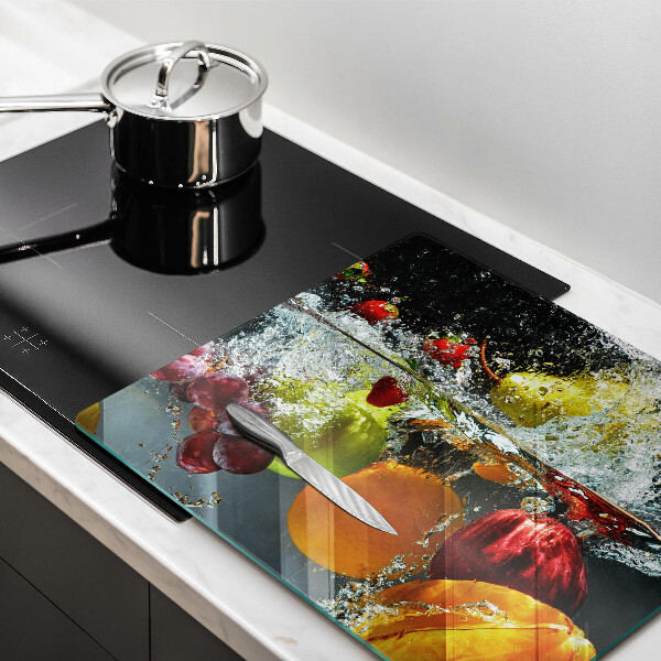 Kryt na indukčnú dosku Šťavnaté ovocie vo vode