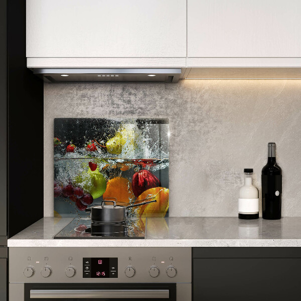 Kryt na indukčnú dosku Šťavnaté ovocie vo vode