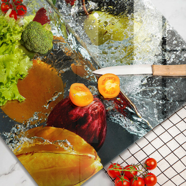 Kryt na indukčnú dosku Šťavnaté ovocie vo vode