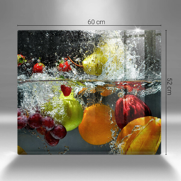 Kryt na indukčnú dosku Šťavnaté ovocie vo vode