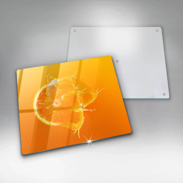 Sklo za varnú dosku Šťavnaté oranžové ovocie