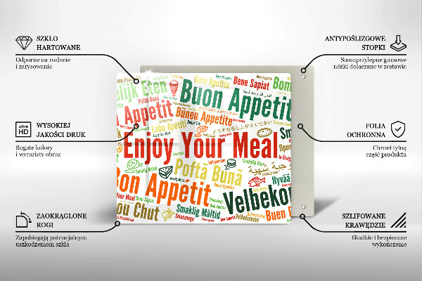 Kryt na indukčnú dosku Titulky Jazyky dobrej chuti