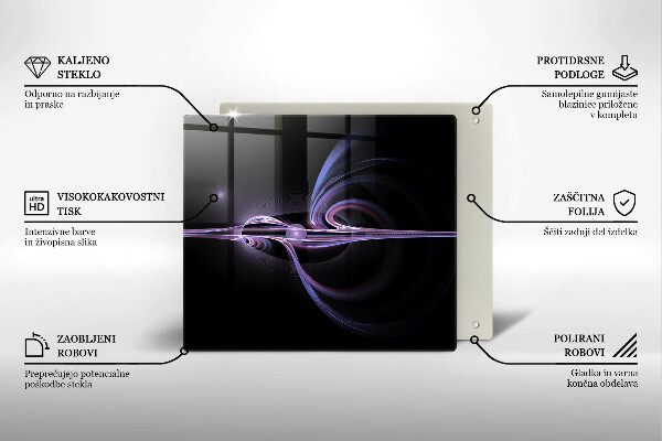 Sklo za varnú dosku Moderná abstrakcia