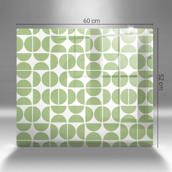 Sklo za varnú dosku Vzor boho tvarov