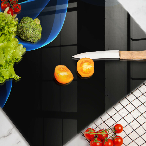 Sklo za varnú dosku Modré čiary dymu