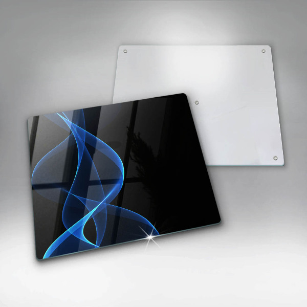 Sklo za varnú dosku Modré čiary dymu