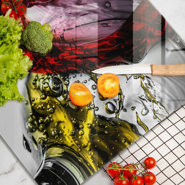 Sklo za varnú dosku Poháre vína