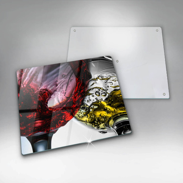 Sklo za varnú dosku Poháre vína