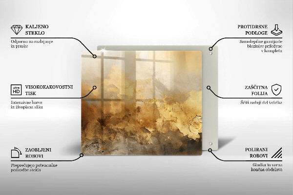 Krycia doska na sporák Bohatá textúra