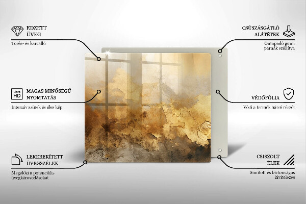 Krycia doska na sporák Bohatá textúra