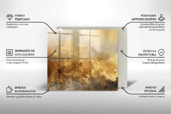 Krycia doska na sporák Bohatá textúra