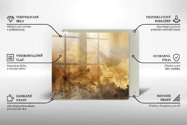 Krycia doska na sporák Bohatá textúra