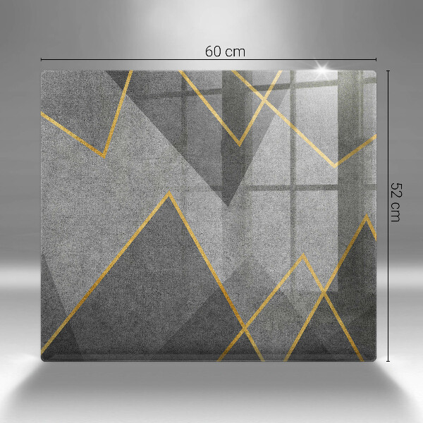 Krycia doska na sporák Ostré tvary