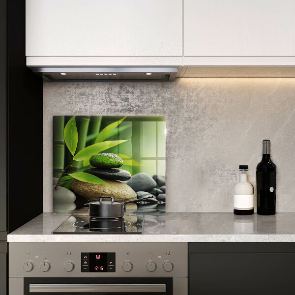 Krycia doska na sporák Zen bambusové kamene