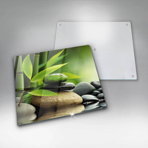 Krycia doska na sporák Zen bambusové kamene