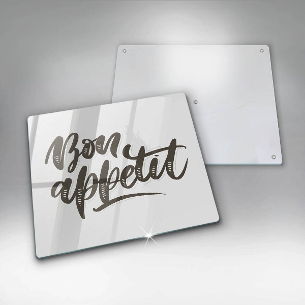 Krycia doska na sporák Bon Appetit nápis