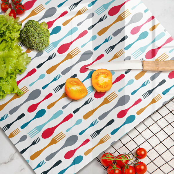 Krycia doska na sporák Ilustrácia lyžice