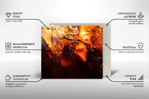 Krycia doska na sporák Kolový nápoj s ľadom