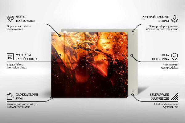 Krycia doska na sporák Kolový nápoj s ľadom