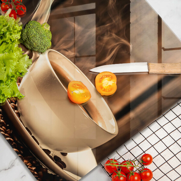 Krycia doska na sporák Šálka a kávové zrná