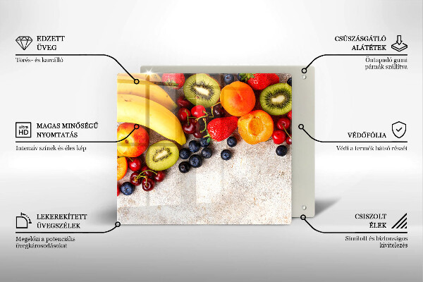 Krycia doska na sporák Dovolenkové ovocie